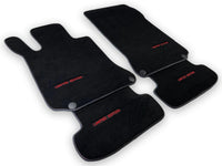 Black Floor Mats For Mercedes Benz E-Class W214 Sedan (2023-2024) Hybrid | Limited Edition - AutoWin