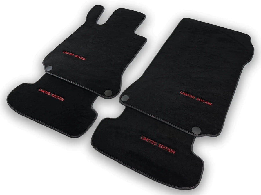 Black Floor Mats For Mercedes Benz EQA-Class H243 (2021-2023) | Limited Edition - AutoWin