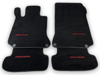 Black Floor Mats For Mercedes Benz EQE-Class V295 (2022-2023) | Limited Edition - AutoWin