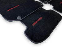 Black Floor Mats For Mercedes Benz EQS-Class V297 (2021-2023) | Limited Edition - AutoWin