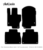 Black Floor Mats For Mercedes Benz GLE-Class V167 Allrounder - 5 Seats (2019-2023) | Limited Edition - AutoWin