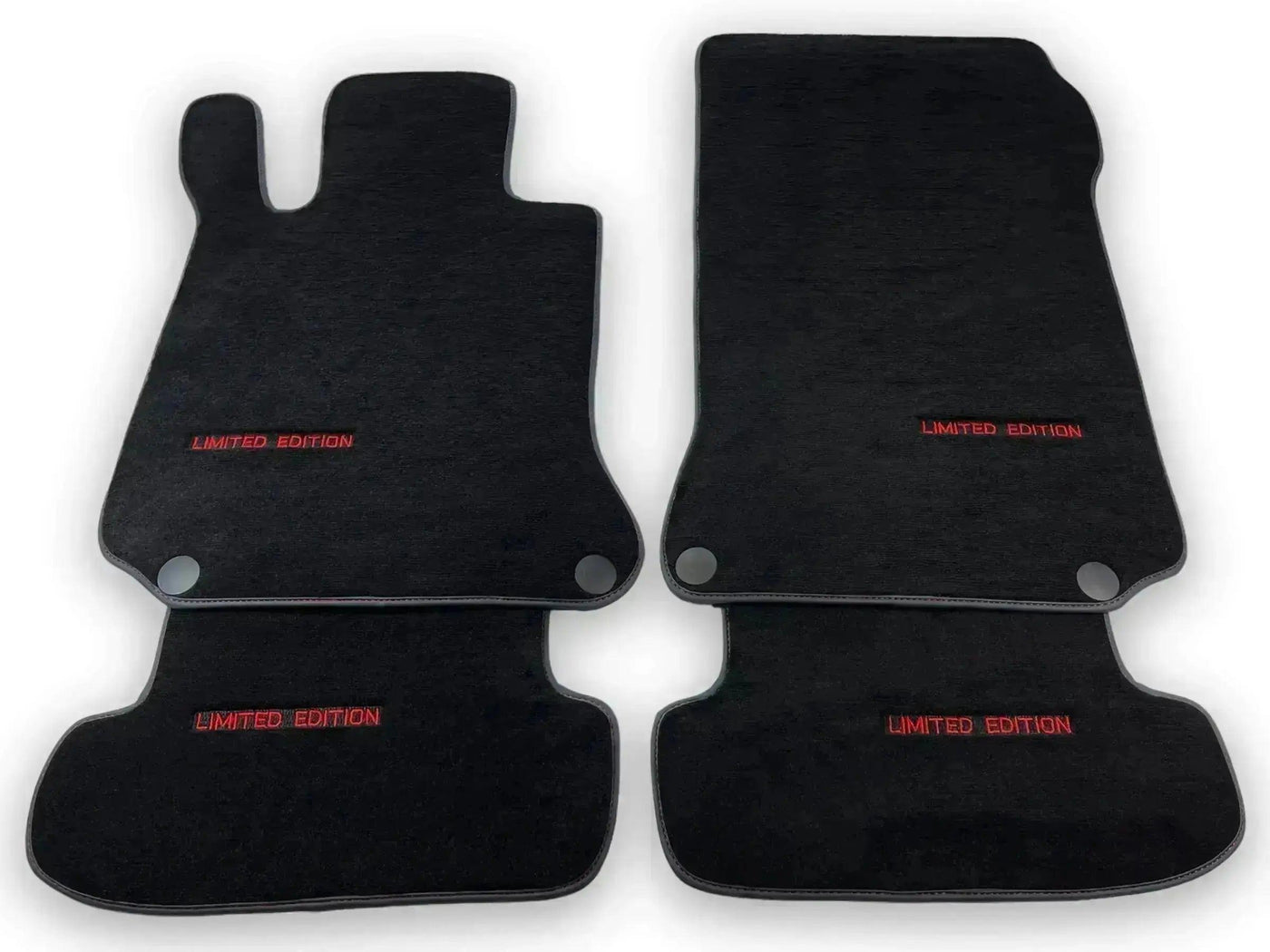 Black Floor Mats For Mercedes Benz GLS-Class X167 (2019-2023) | Limited Edition - AutoWin