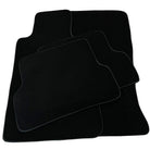 Black Floor Mats for Mercedes-Benz R107/C107 Coupe (1971-1989) - AutoWin