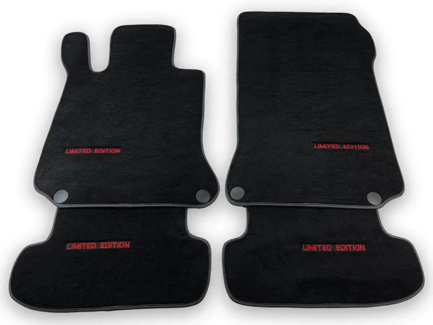 Black Floor Mats For Mercedes Benz S-Class X222 Maybach (2015-2021) | Limited Edition - AutoWin