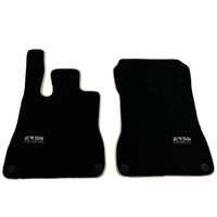 Black Floor Mats For Mercedes-Benz SL-Class R129 (1989-2001) ER56 Design - AutoWin