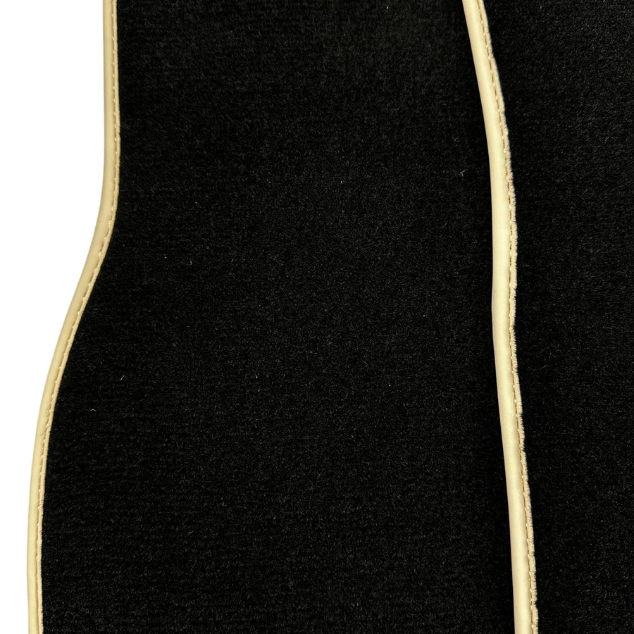 Black Floor Mats For Mercedes-Benz SL-Class R232 (2022-2023) Beige Trim - AutoWin