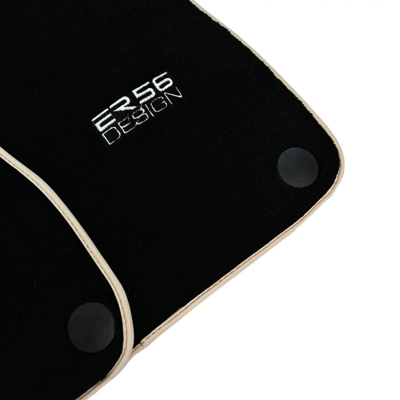 Black Floor Mats For Mercedes-Benz SLK-Class R170 (1998-2000) ER56 Design - AutoWin