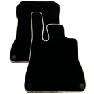 Black Floor Mats For Mercedes-Benz SLK-Class R171 (2004-2011) Beige Trim - AutoWin