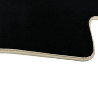 Black Floor Mats For Mercedes-Benz SLK-Class R171 (2004-2011) ER56 Design - AutoWin