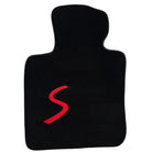 Black Floor Mats for Mini Cooper / One F55 5-doors (2015-2023) - AutoWin