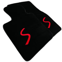 Black Floor Mats for Mini Cooper / One F56 3-doors (2014-2023) - AutoWin