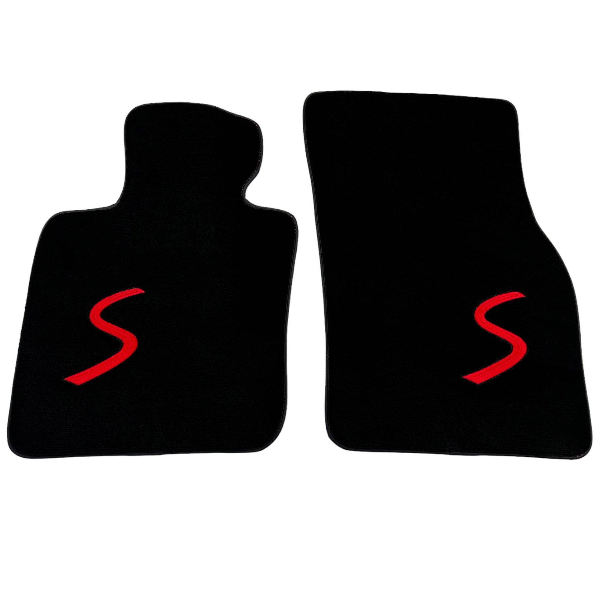 Black Floor Mats for Mini Cooper / One R50 (2001-2007) - AutoWin
