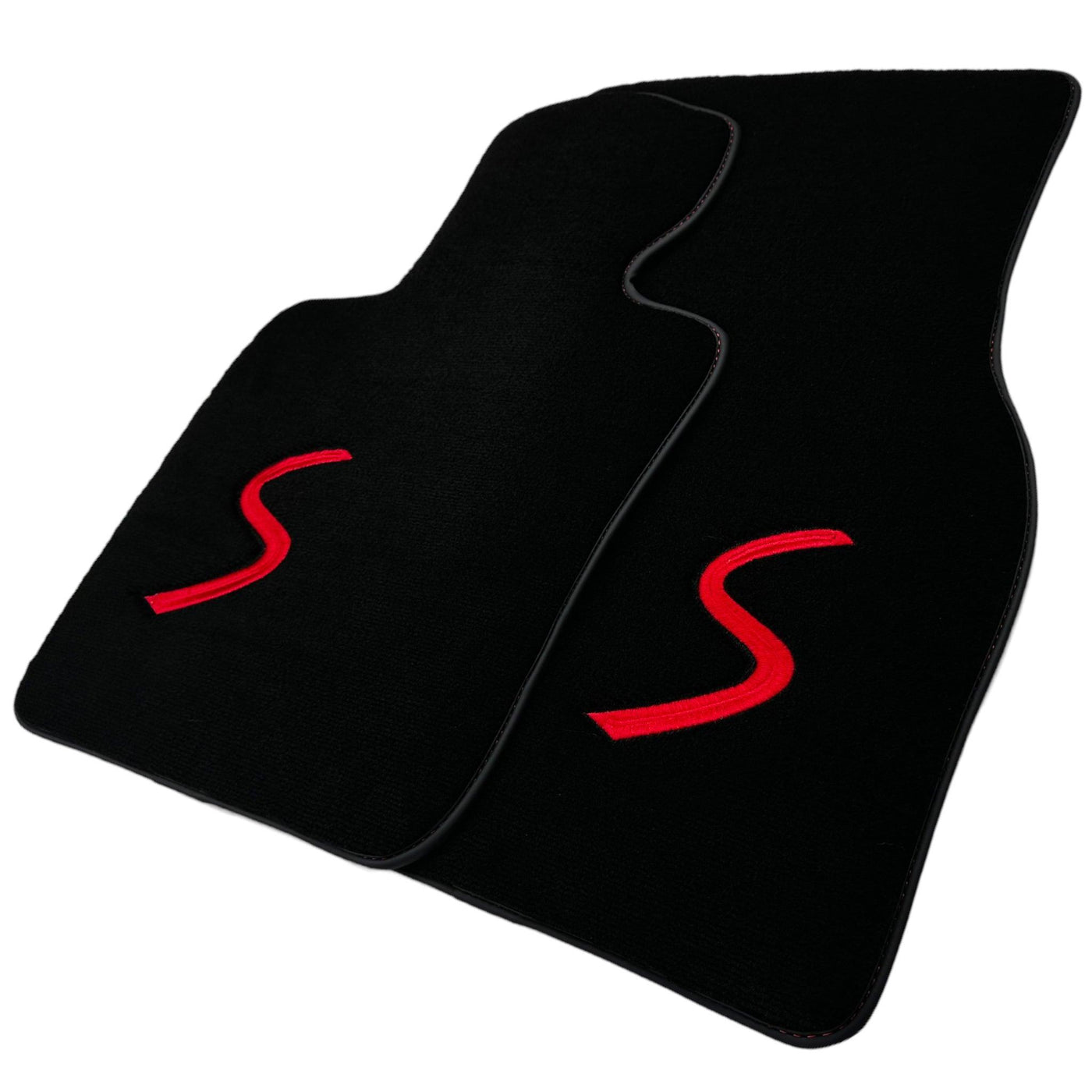 Black Floor Mats for Mini Cooper / One R53 (2001-2007) Cooper S - AutoWin