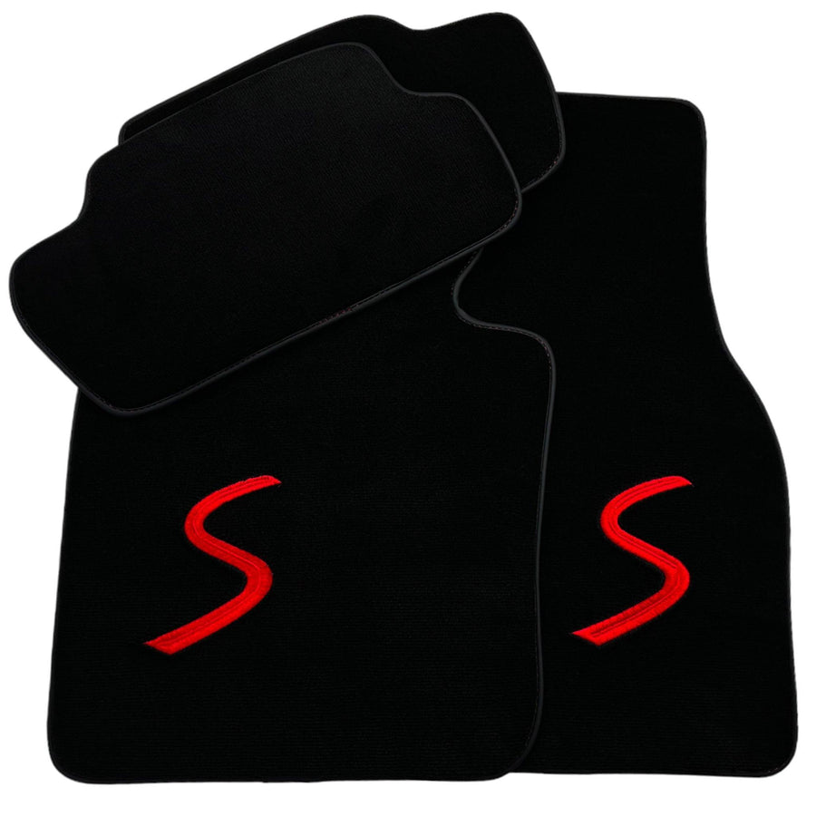 Black Floor Mats for Mini Countryman R60 (2010-2017) - AutoWin