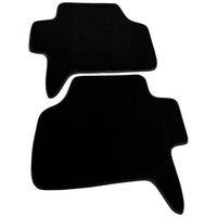 Black Floor Mats For Mitsubishi Pajero 1999-2005 - AutoWin