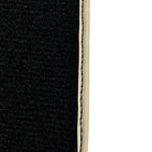 Black Floor Mats For Mitsubishi Pajero III (2000-2004) ER56 Design - AutoWin