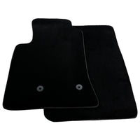 Black Floor Mats For Mitsubishi Pajero V80 (2006-2011) - AutoWin