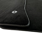 Black Floor Mats For Mitsubishi Pajero V80 (2006-2011) - AutoWin