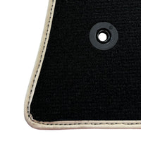 Black Floor Mats For Mitsubishi Pajero V80 (2006-2011) ER56 Design - AutoWin