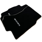 Black Floor Mats For Nissan 300ZX (1990-2000) Beige Trim - AutoWin