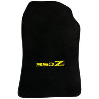 Black Floor Mats For Nissan 350Z (2003-2008) - AutoWin
