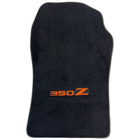 Black Floor Mats For Nissan 350Z (2003-2008) - AutoWin