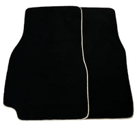 Black Floor Mats for Nissan Patrol (1988-1998) | Beige Trim - AutoWin