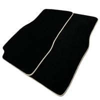 Black Floor Mats for Nissan Patrol (1988-1998) | Beige Trim - AutoWin