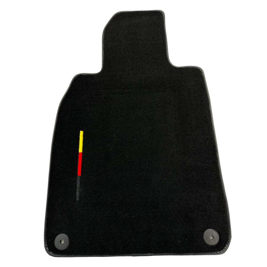 Black Floor Mats for Porsche 718 Cayman (2017-2023) - AutoWin