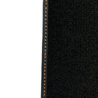 Black Floor Mats for Porsche 911 - 992 (2019-2024) Orange Alcantara ER56 Design - AutoWin