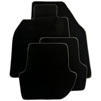 Black Floor Mats for Porsche 911 - 997 (2004-2012) - AutoWin