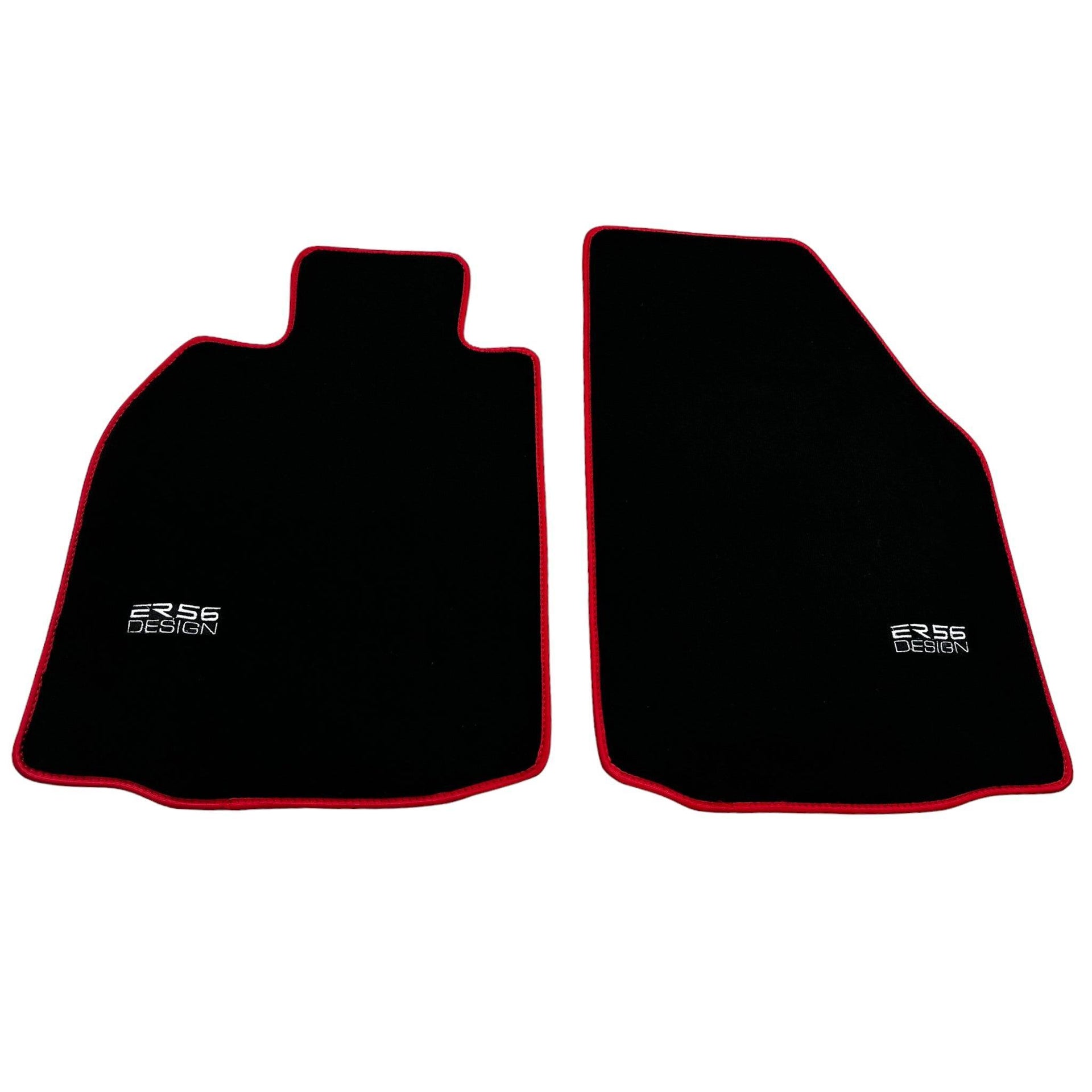 Black Floor Mats for Porsche 911 - 997 (2004-2012) ER56 Design - AutoWin