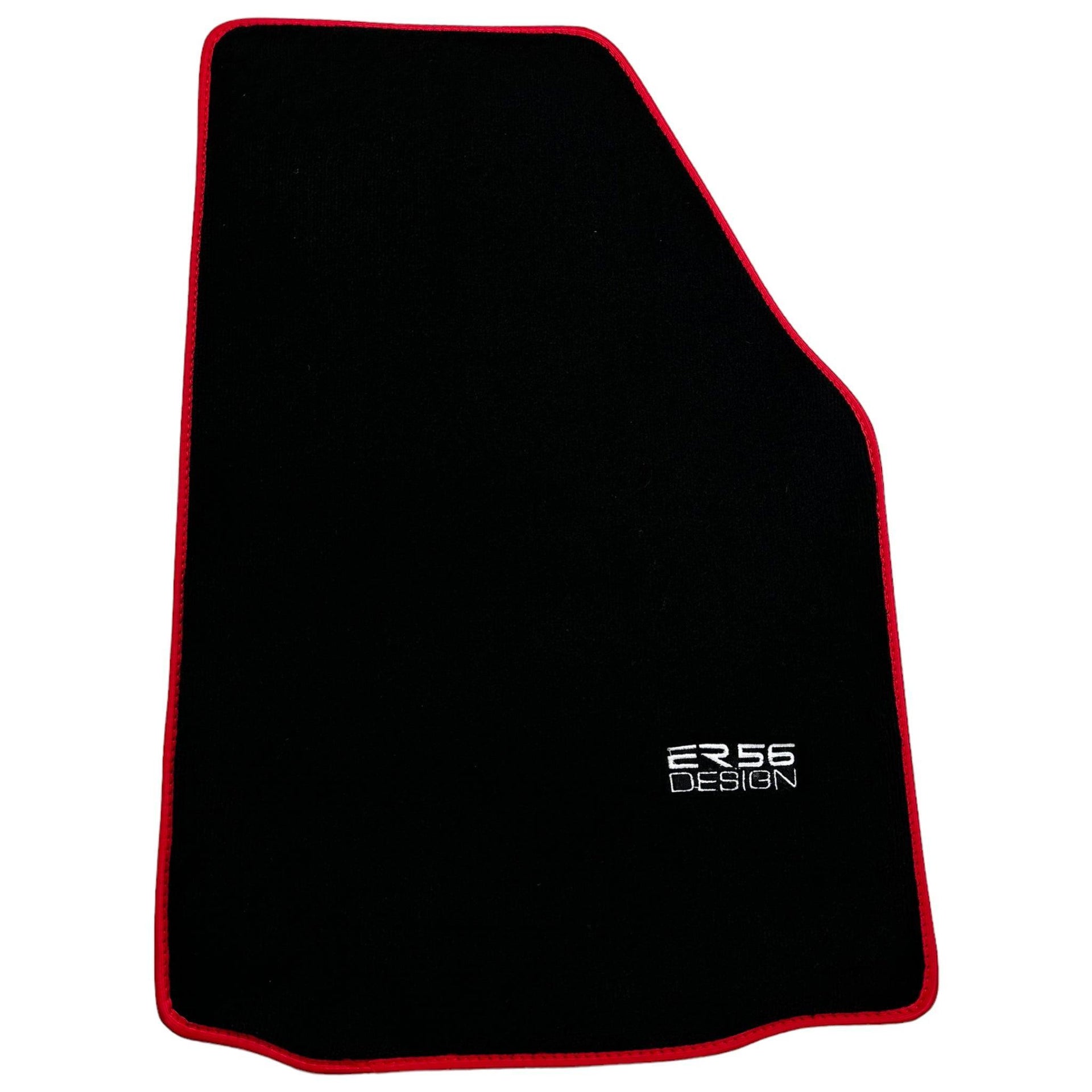 Black Floor Mats for Porsche 911 - 997 (2004-2012) ER56 Design - AutoWin