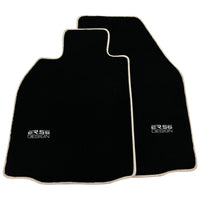 Black Floor Mats for Porsche 911 - 997 (2005-2011) ER56 Design - AutoWin
