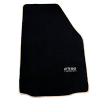 Black Floor Mats for Porsche 911 - 997 (2005-2011) ER56 Design - AutoWin