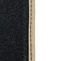 Black Floor Mats for Porsche 911 - 997 (2005-2011) ER56 Design - AutoWin