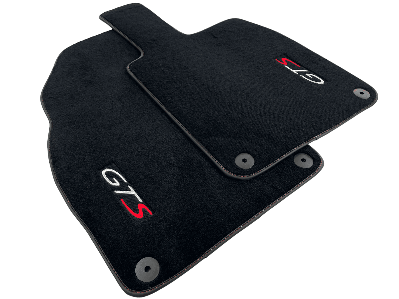 Black Floor Mats for Porsche 981 Boxster (2013-2016) - AutoWin
