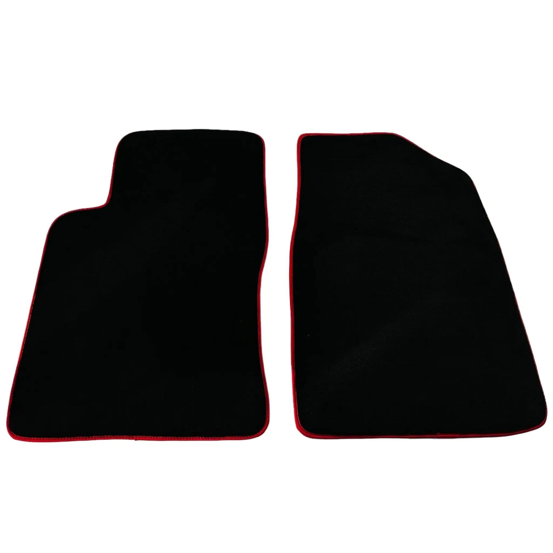Black Floor Mats for Toyota Camry (1997-2001) with Red Trim - AutoWin