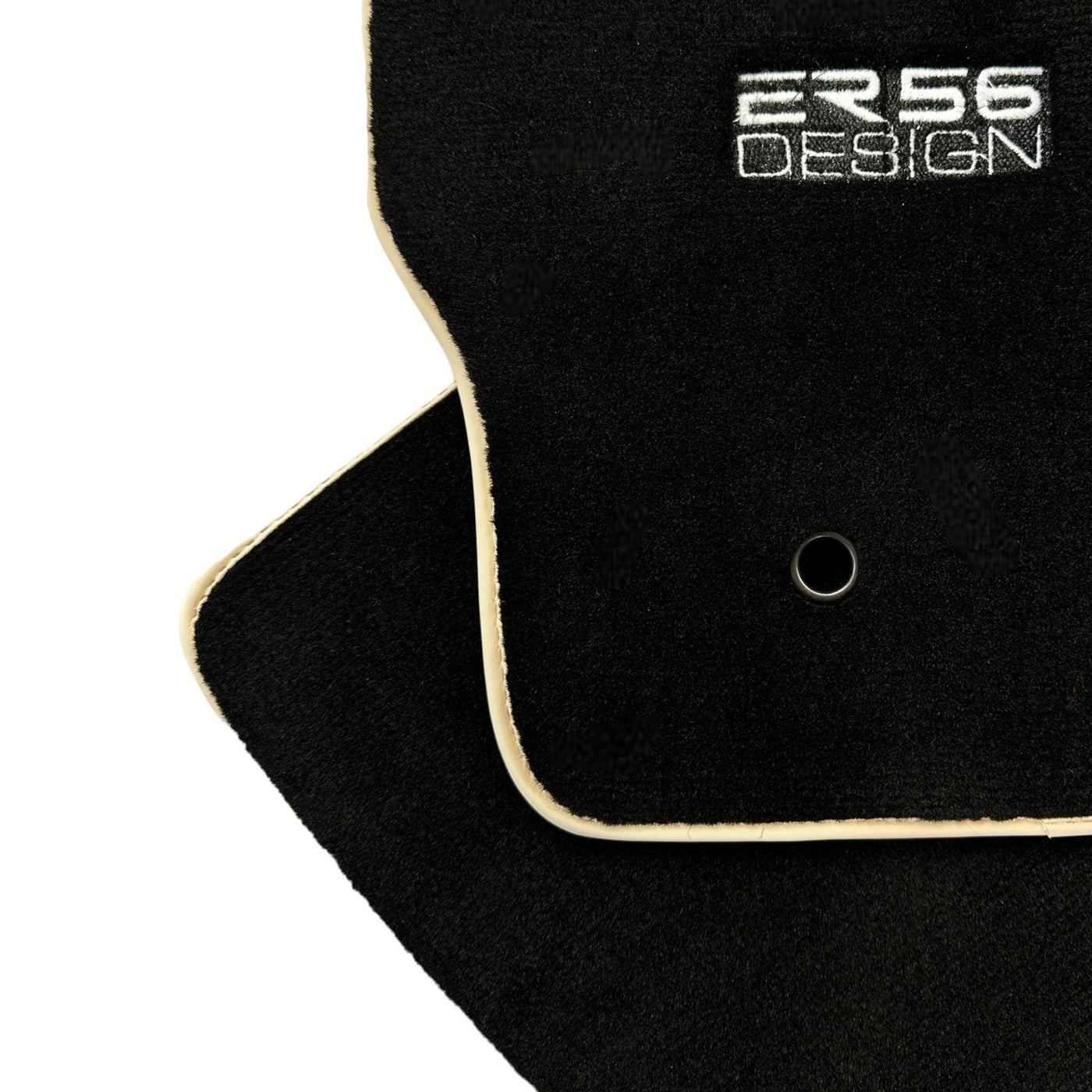 Black Floor Mats For Toyota Corolla E15 (2007-2014) ER56 Design - AutoWin