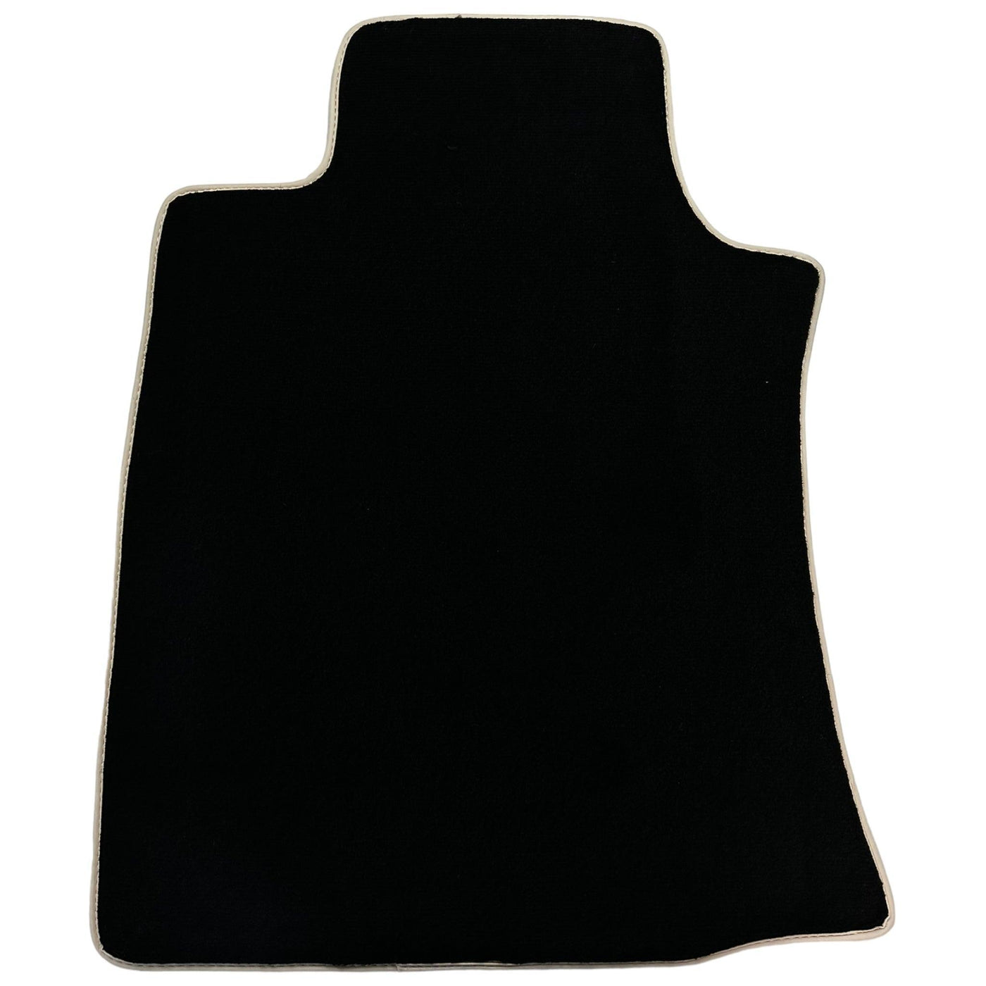 Black Floor Mats For Toyota Land Cruiser 120 (2002-2009) | Beige Trim - AutoWin