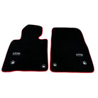 Black Floor Mats For Toyota Land Cruiser 150 (2009-2022) Red Trim | ER56 Design - AutoWin