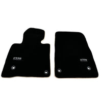 Black Floor Mats For Toyota Land Cruiser 200 (2008-2012) Beige Trim | ER56 Design - AutoWin