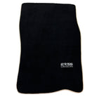 Black Floor Mats For Toyota Land Cruiser 80 (1985-1997) Beige Trim | ER56 Design - AutoWin