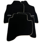 Black Floor Mats For Toyota Land Cruiser 90 (1997-2003) Beige Trim | ER56 Design - AutoWin