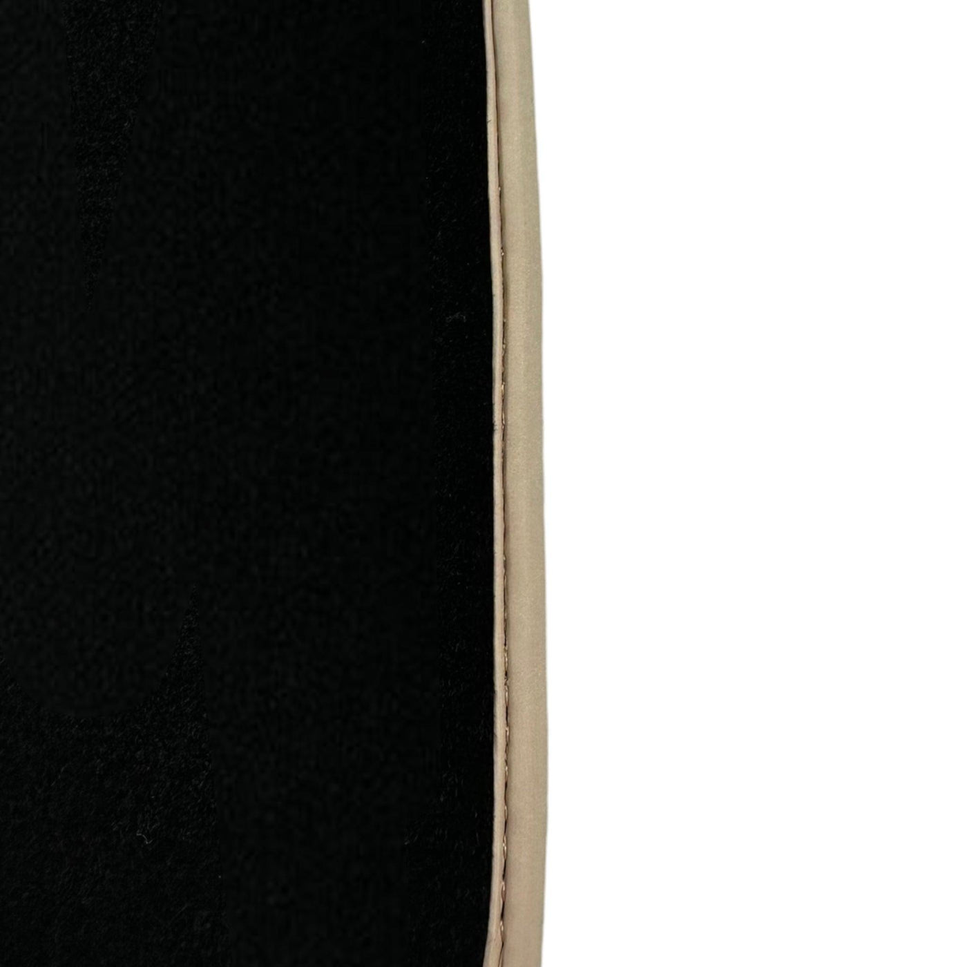 Black Floor Mats For Toyota Land Cruiser 90 (1997-2003) | Beige Trim - AutoWin