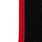 Black Floor Mats For Toyota Land Cruiser 90 (1997-2003) Red Trim | ER56 Design - AutoWin