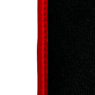 Black Floor Mats For Toyota RAV4 (2000-2003) ER56 Design with Red Trim - AutoWin