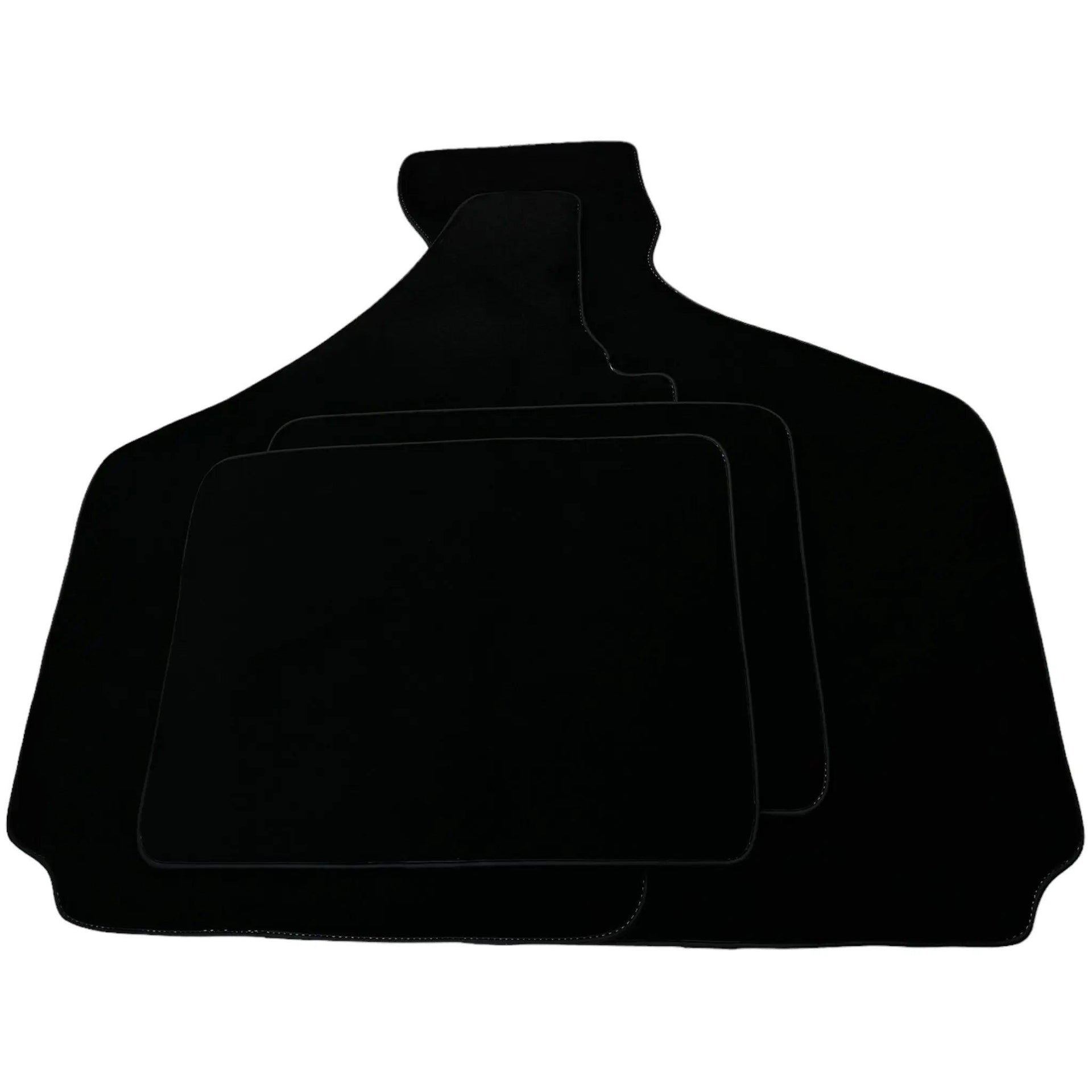 Black Floor Mats for VW Karmann Ghia (1955-1974) - AutoWin