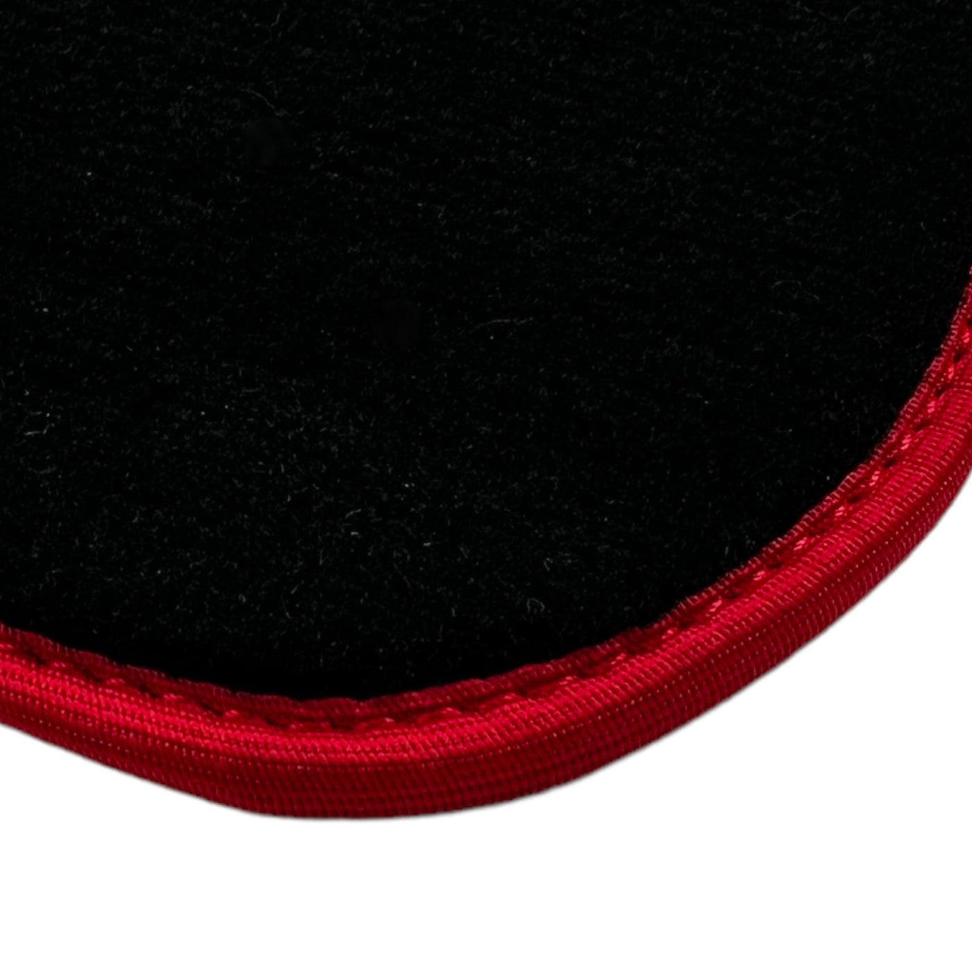 Black Floor Mats Red Trim for Pontiac FireBird (1970-1981) Trans Am - AutoWin