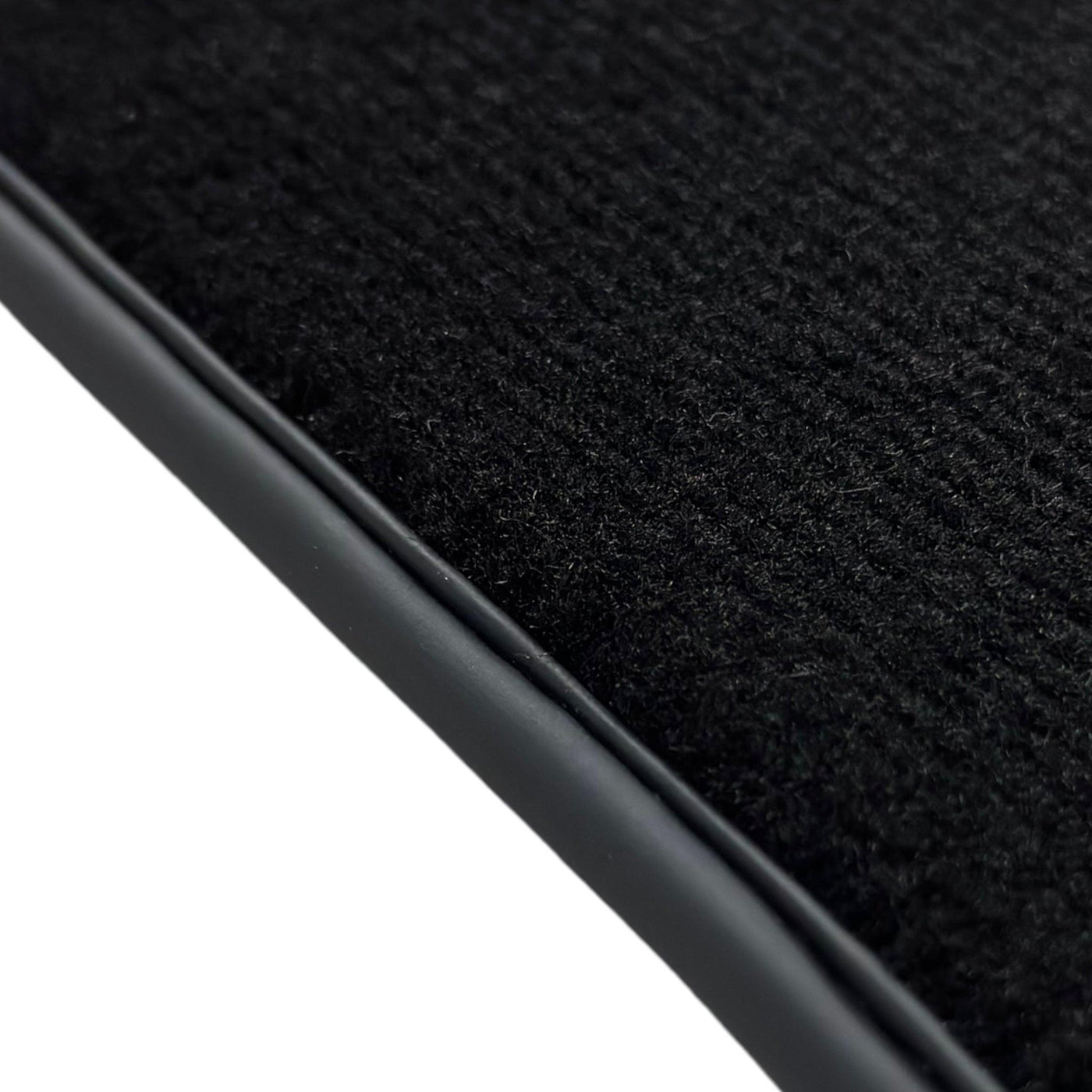 Black Luxury Floor Mats for Mercedes Benz C-Class W203 Sedan (2000-2007) | ER56 Design - AutoWin